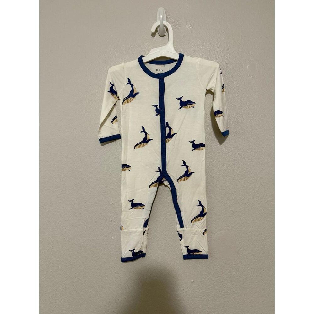 Kyte babyWhale snap romper 6-12m NWOT